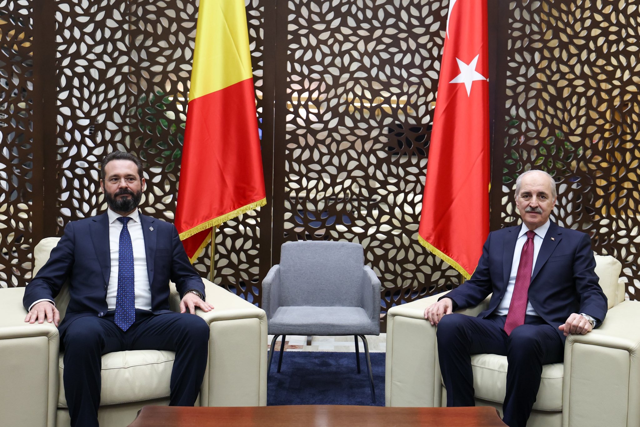 TBMM Başkanı Numan Kurtulmuş, Romanya'nın
