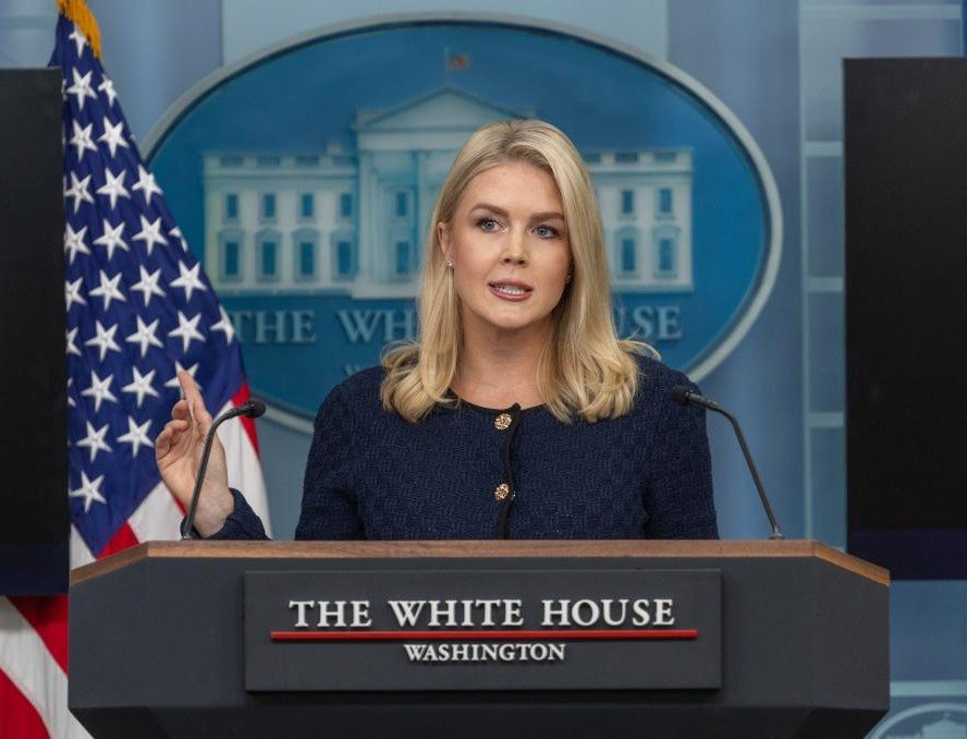 Beyaz Saray Sözcüsü Karoline Leavitt,