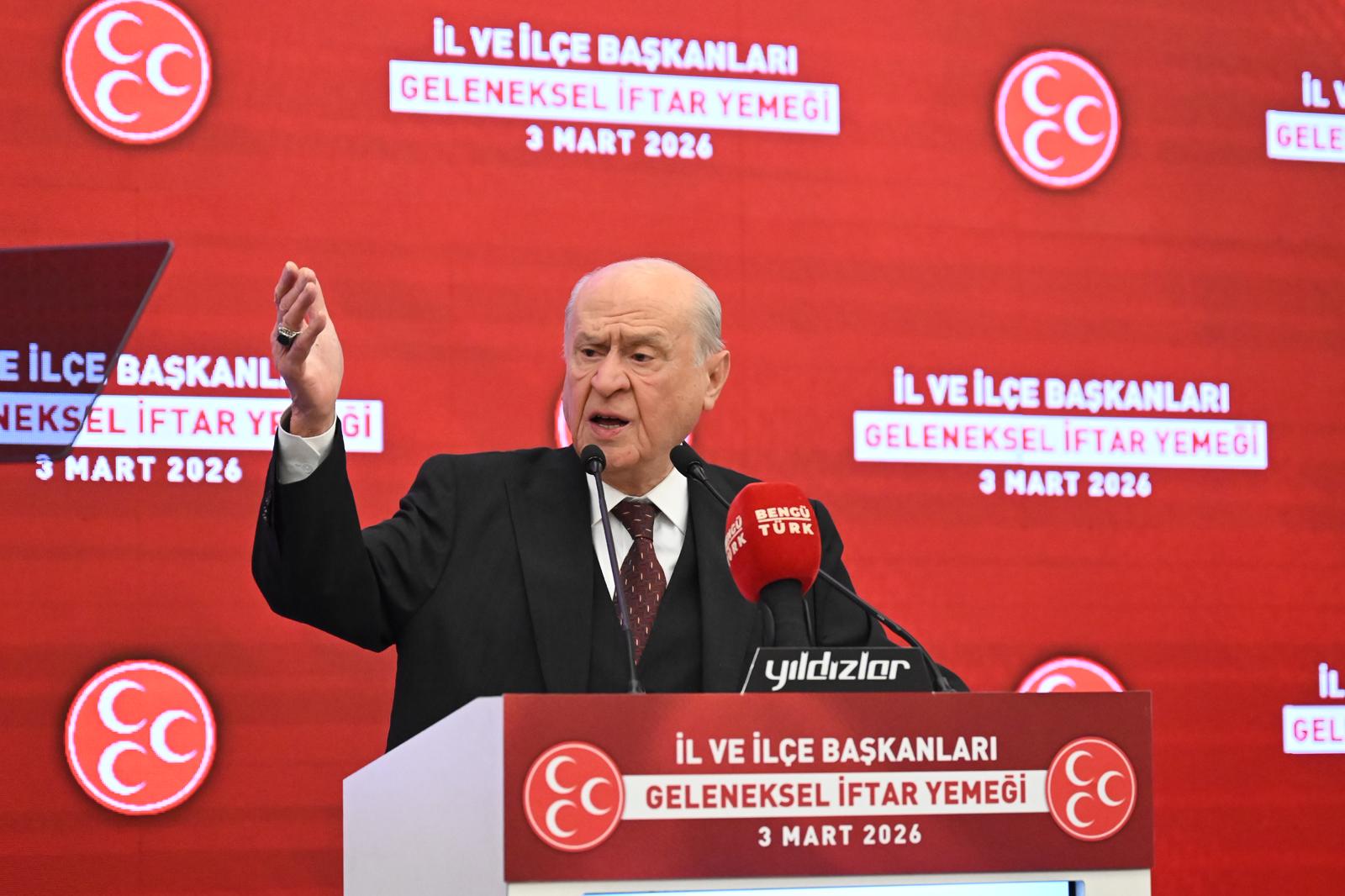 MHP Genel Başkanı Devlet Bahçeli,
