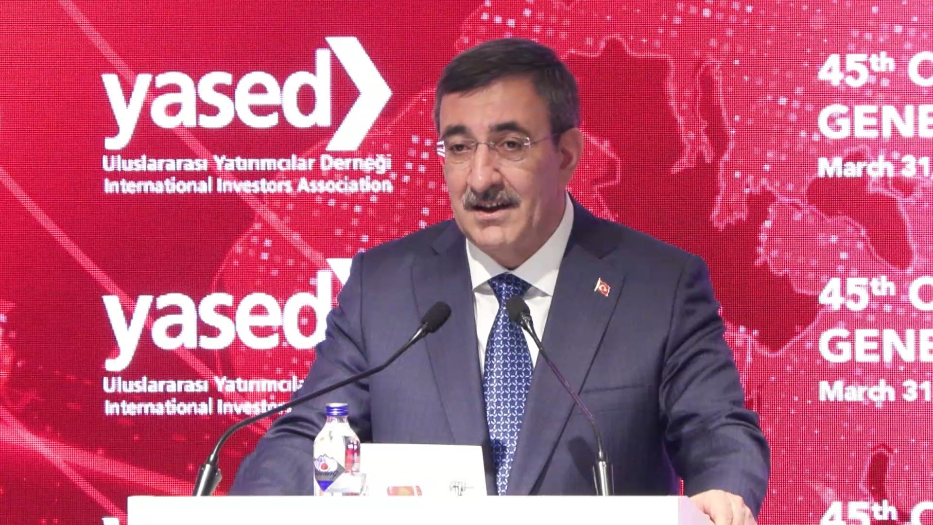 Cumhurbaşkanı Yardımcısı Cevdet Yılmaz, YASED