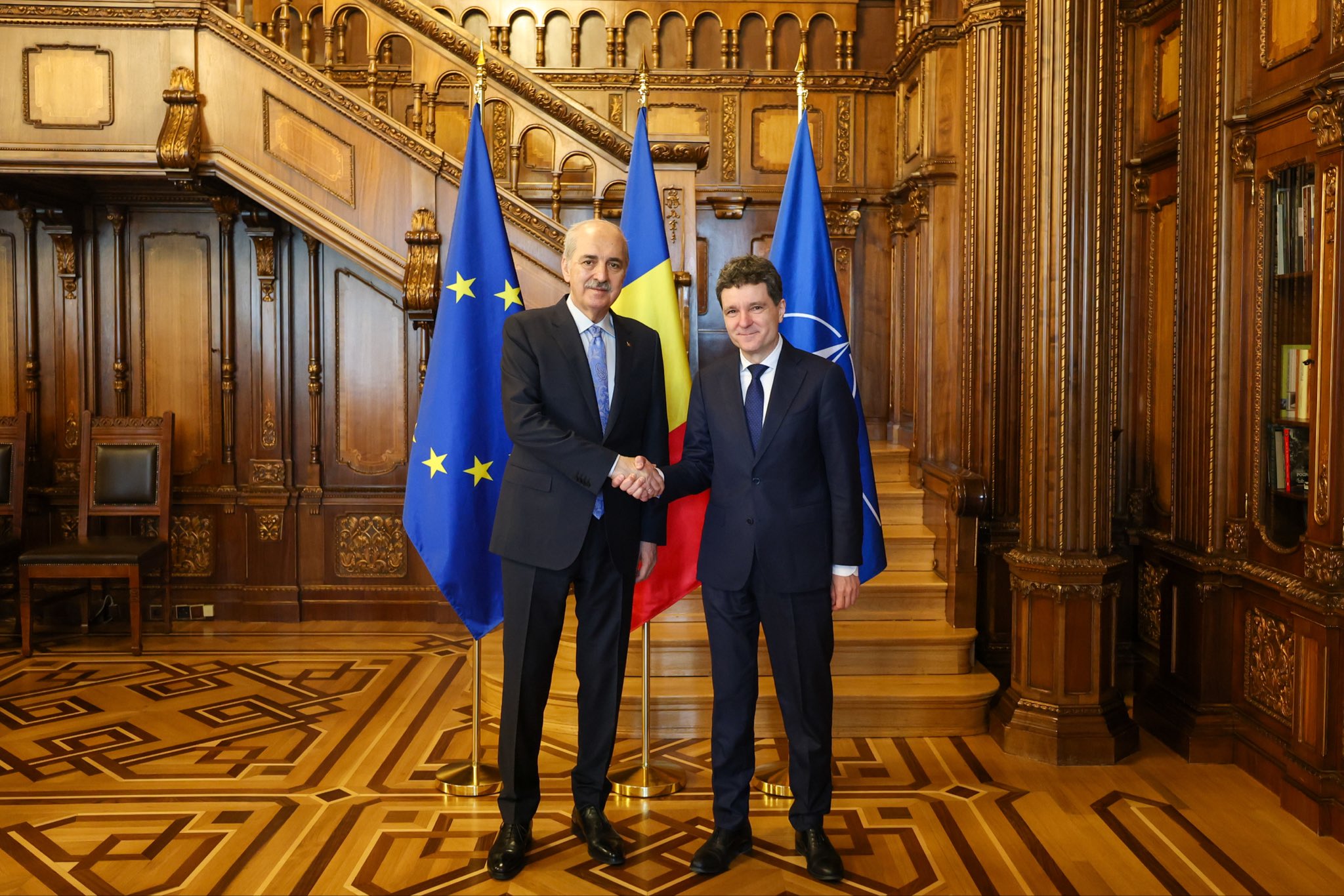 TBMM Başkanı Numan Kurtulmuş, Romanya'da