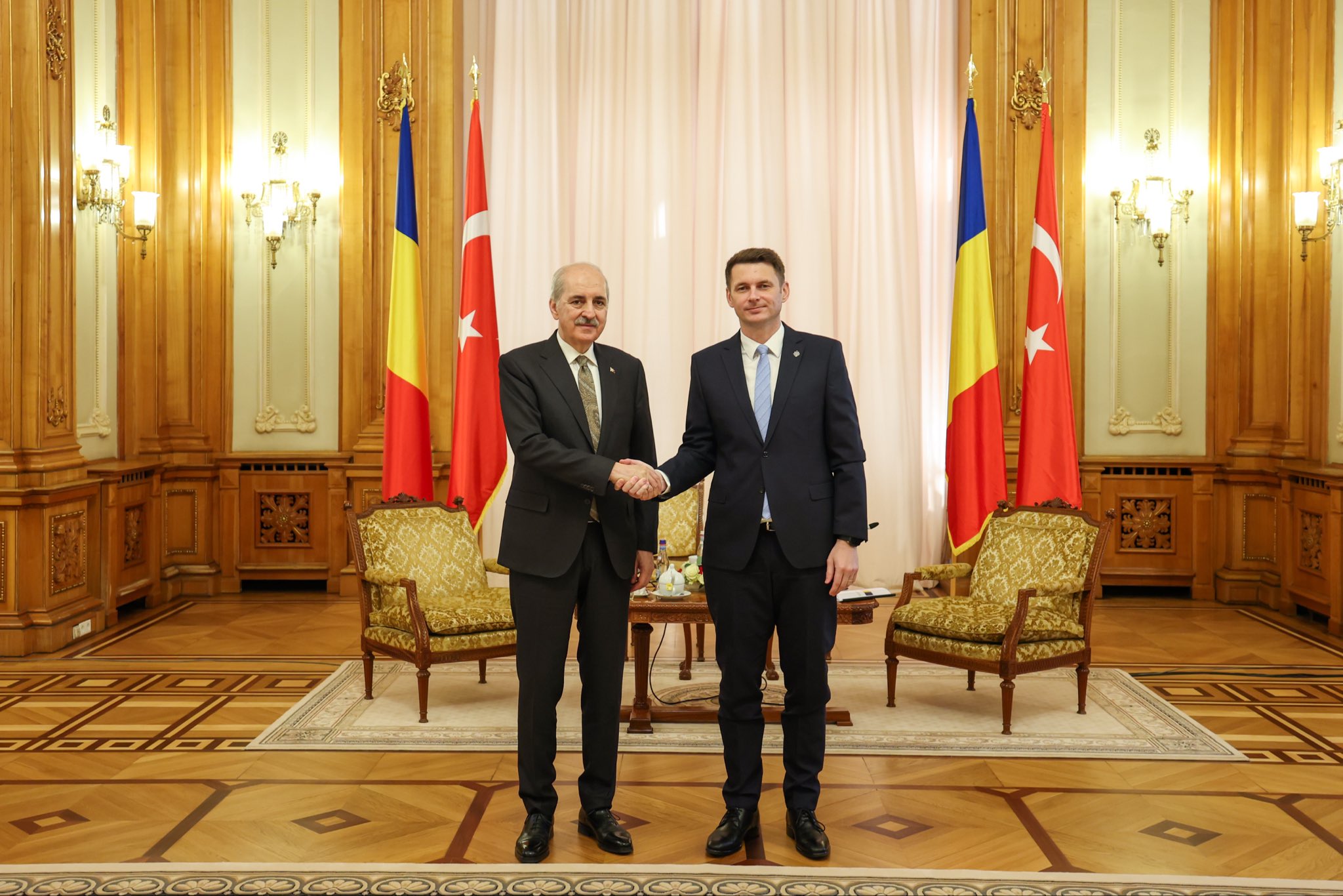 TBMM Başkanı Numan Kurtulmuş, Romanya