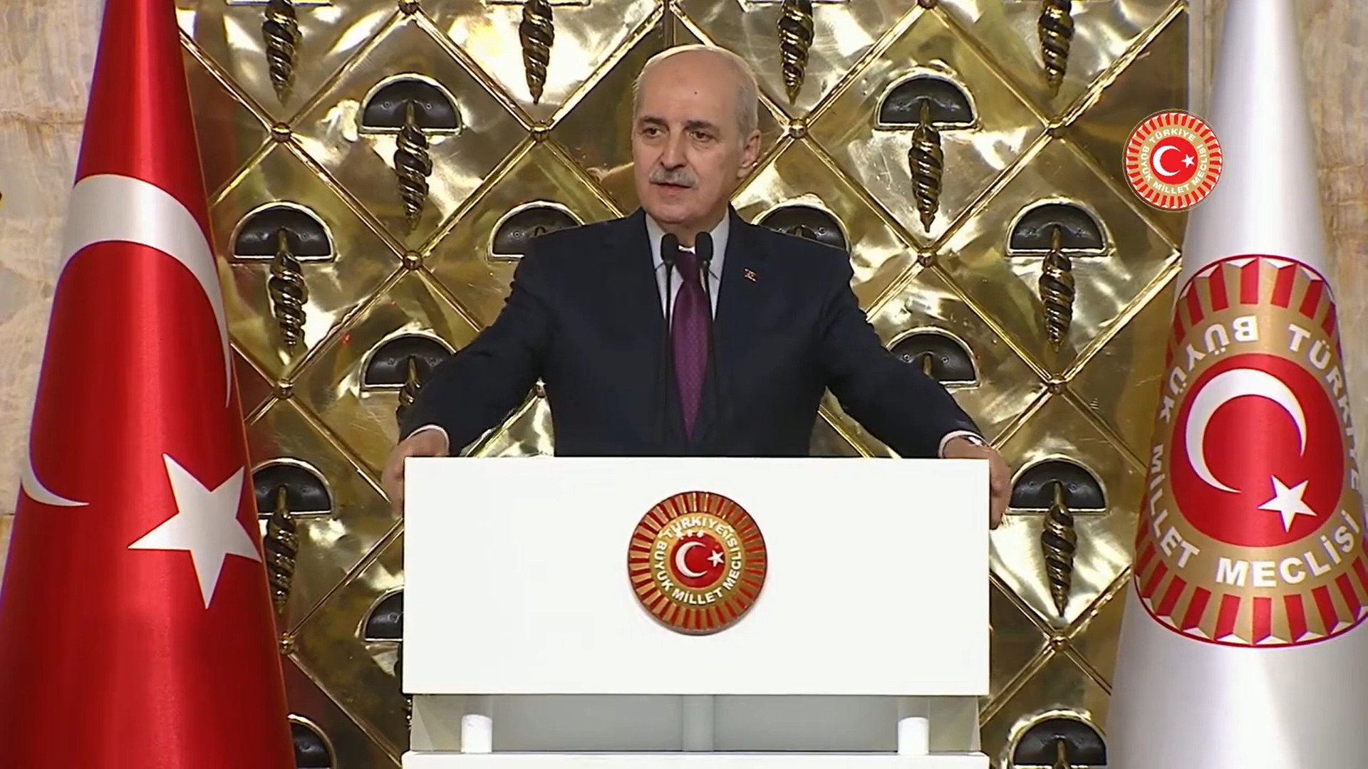 TBMM Başkanı Numan Kurtulmuş, dünyanın