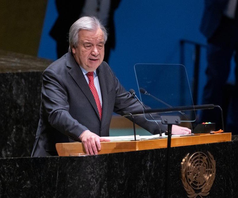 BM Genel Sekreteri Antonio Guterres,