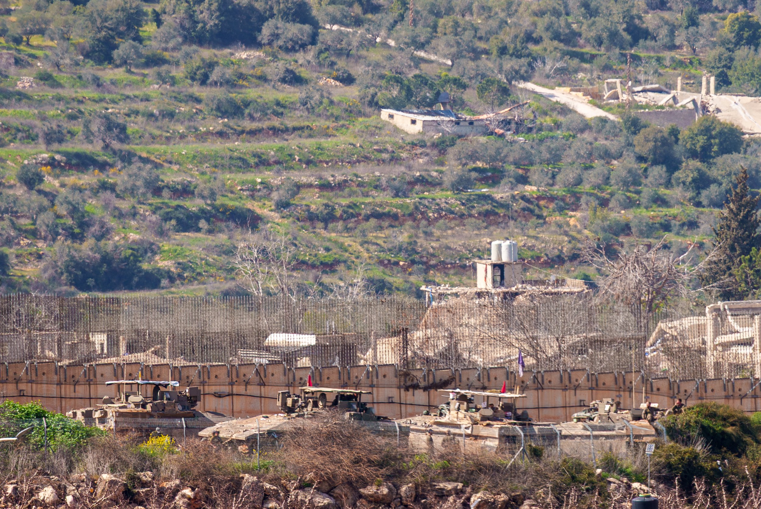 İsrail ordusunun Lübnan'ın doğusundaki Baalbek