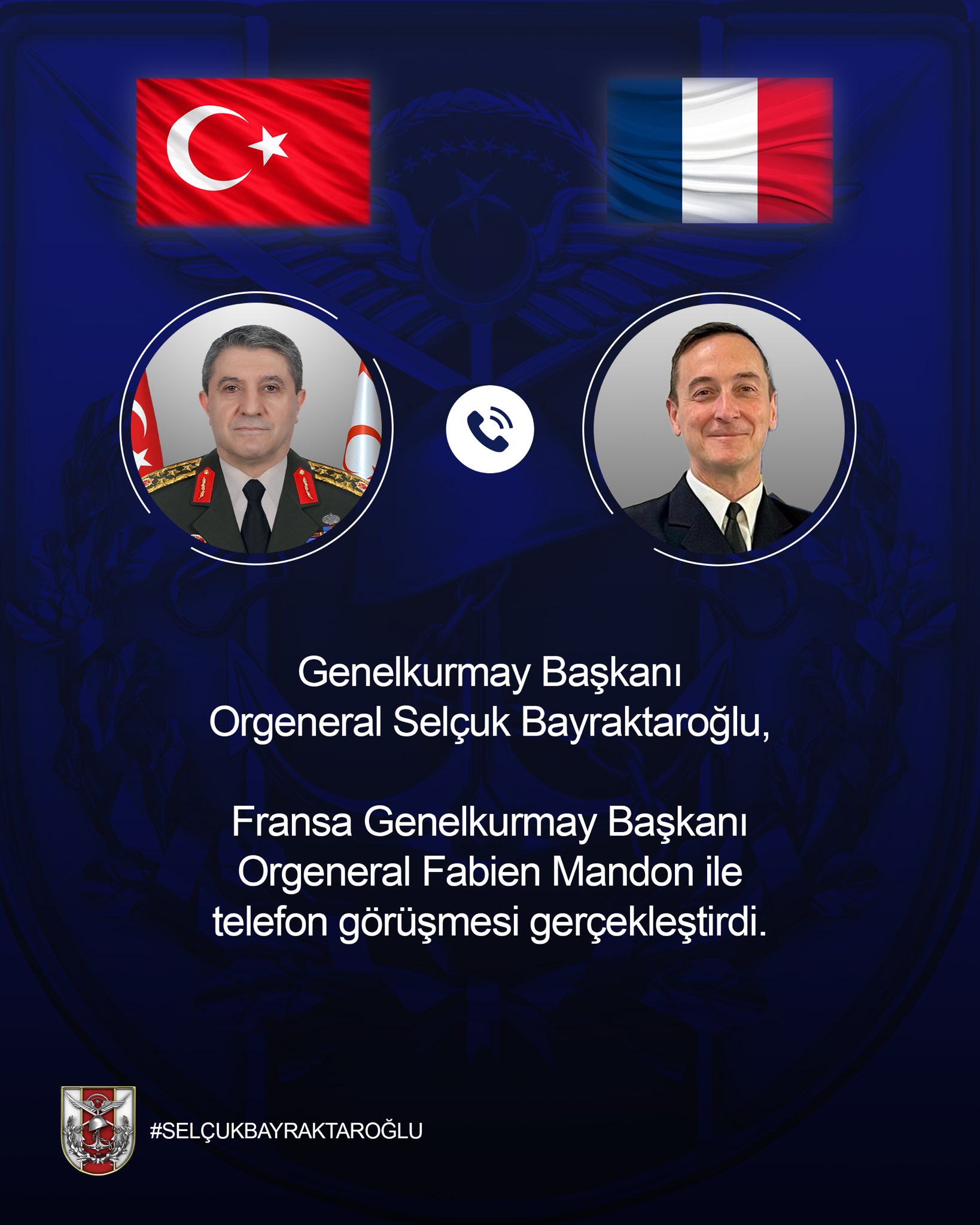 Genelkurmay Başkanı Orgeneral Selçuk Bayraktaroğlu,