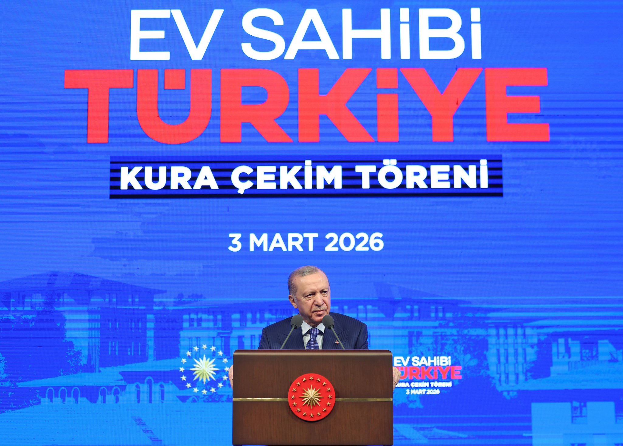 Cumhurbaşkanı Recep Tayyip Erdoğan, bölgedeki