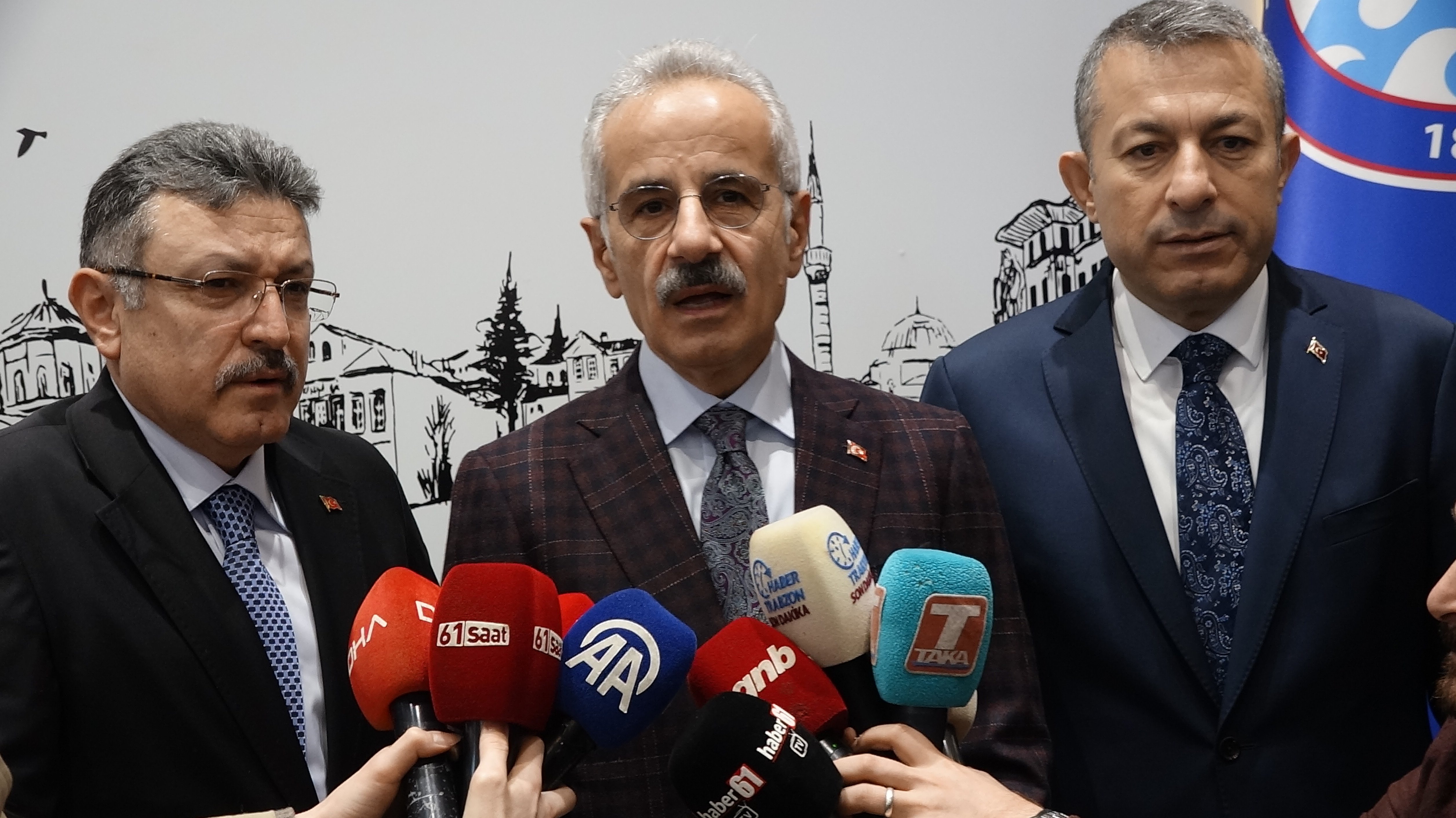 Ulaştırma Bakanı Abdulkadir Uraloğlu, bölgesel