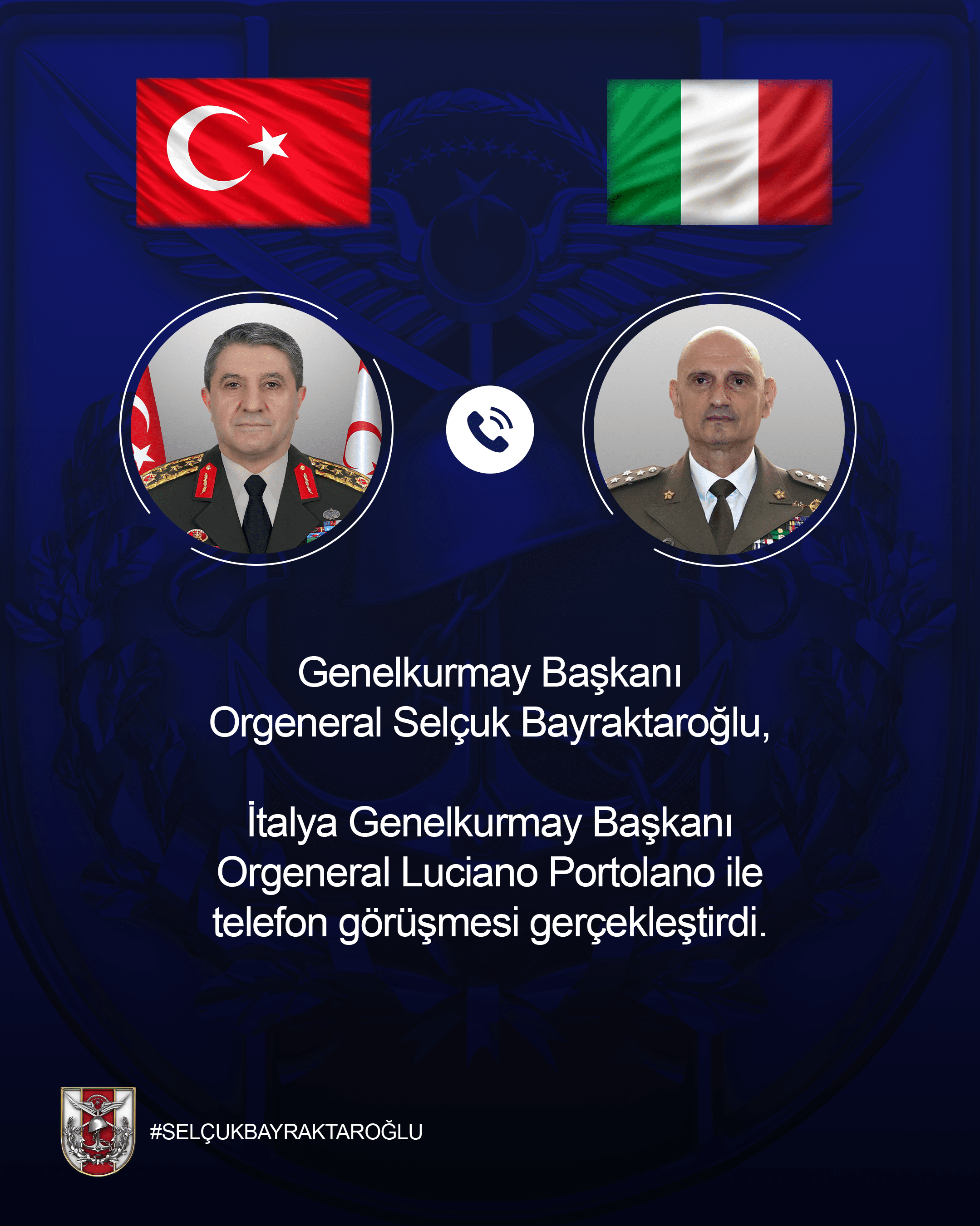 Genelkurmay Başkanı Orgeneral Selçuk Bayraktaroğlu,
