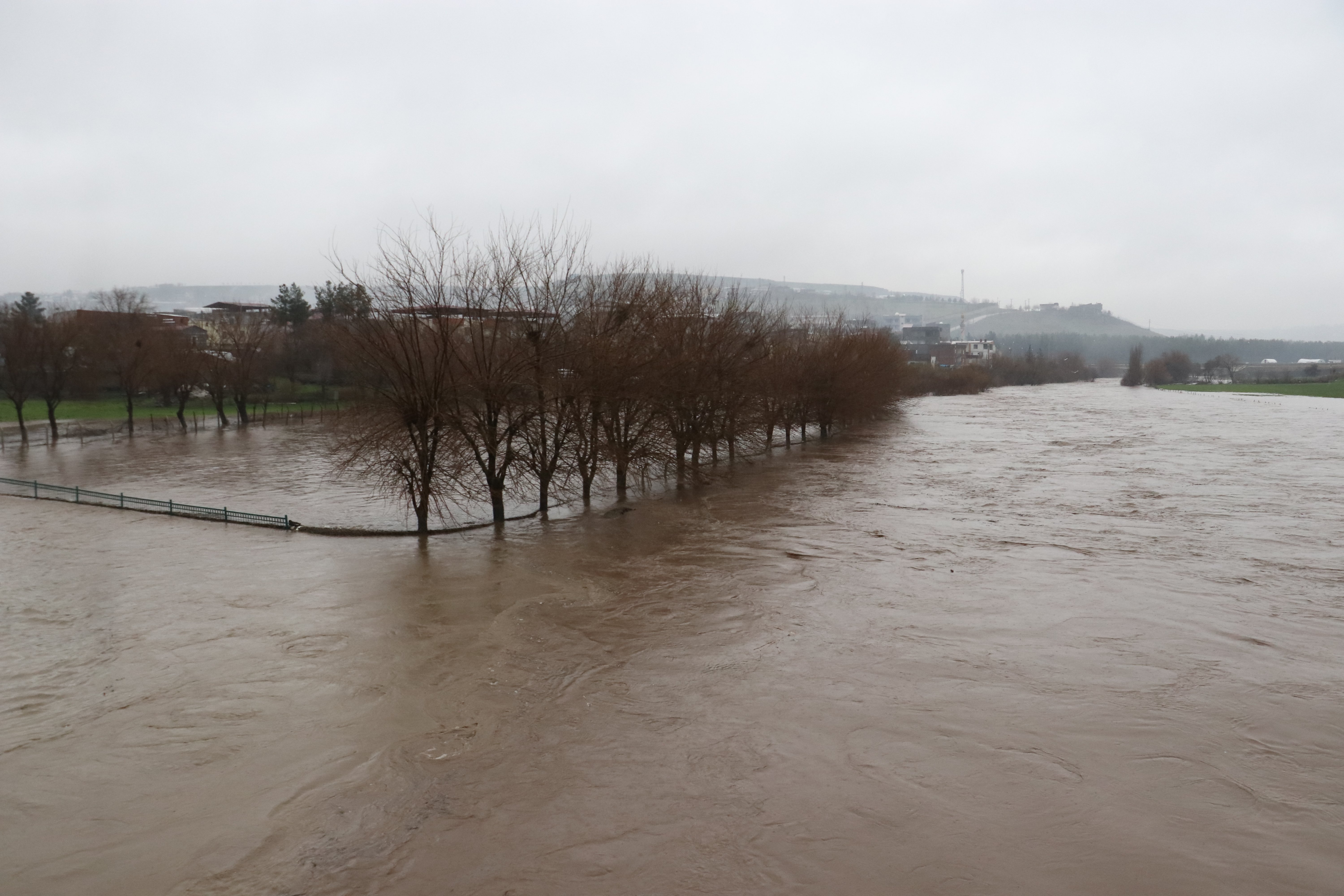 Diyarbakır'da etkili olan sağanak sonrası