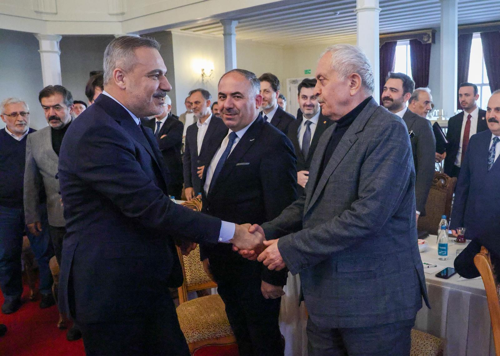 Dışişleri Bakanı Hakan Fidan, İstanbul'da