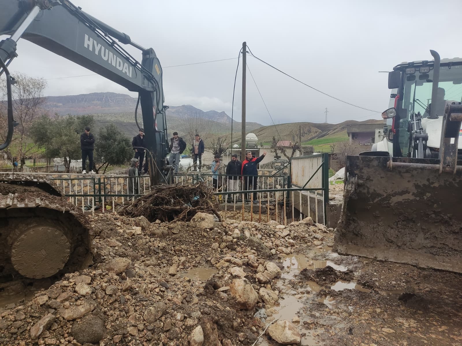 Şırnak'ta sağanak sonrası yaşanan sel