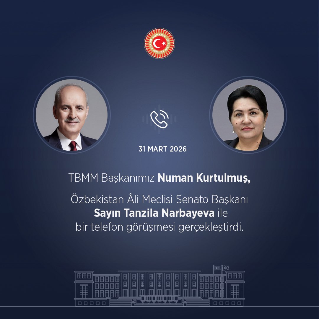 TBMM Başkanı Numan Kurtulmuş, Özbekistan