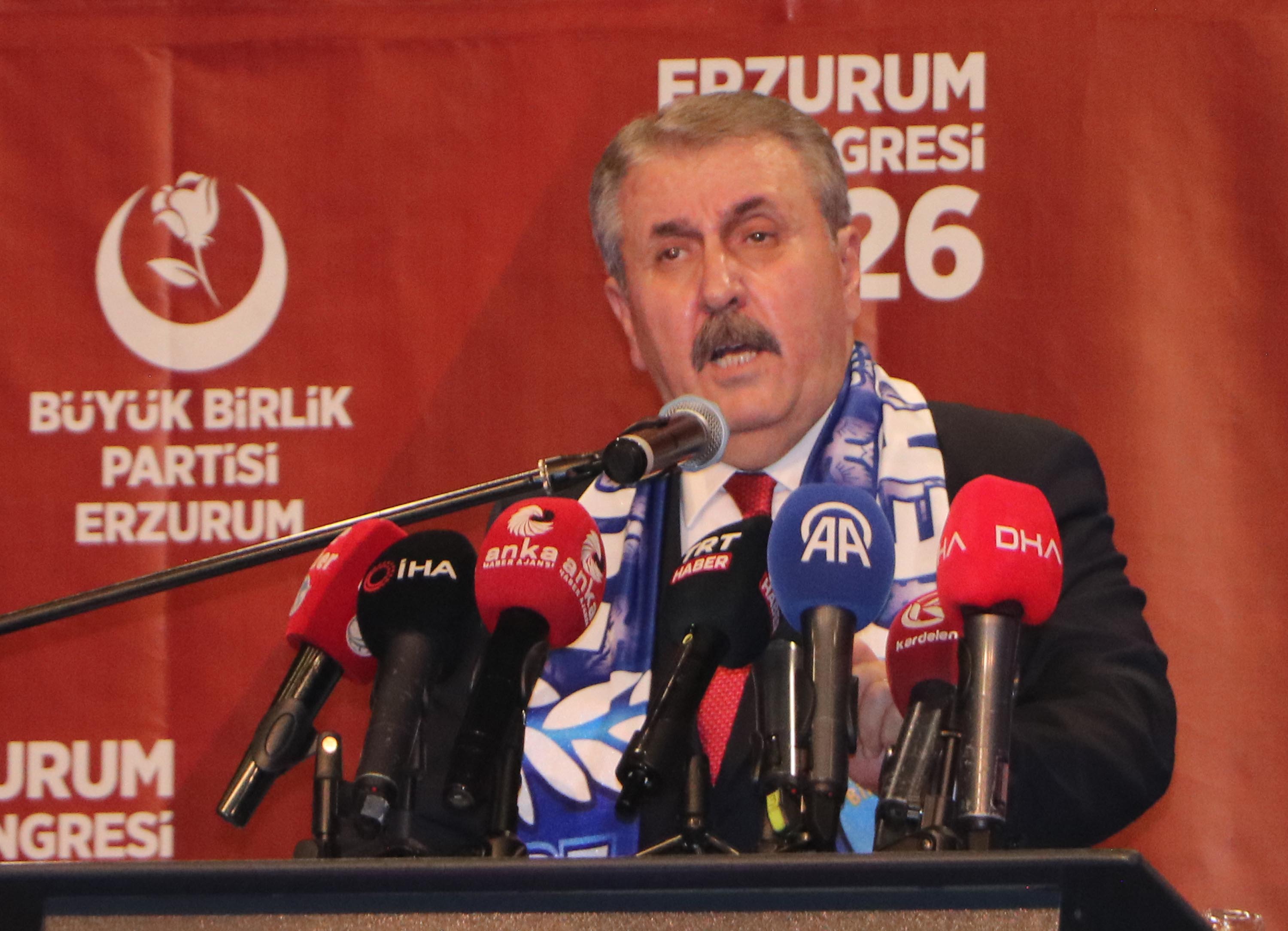 BBP Genel Başkanı Mustafa Destici,