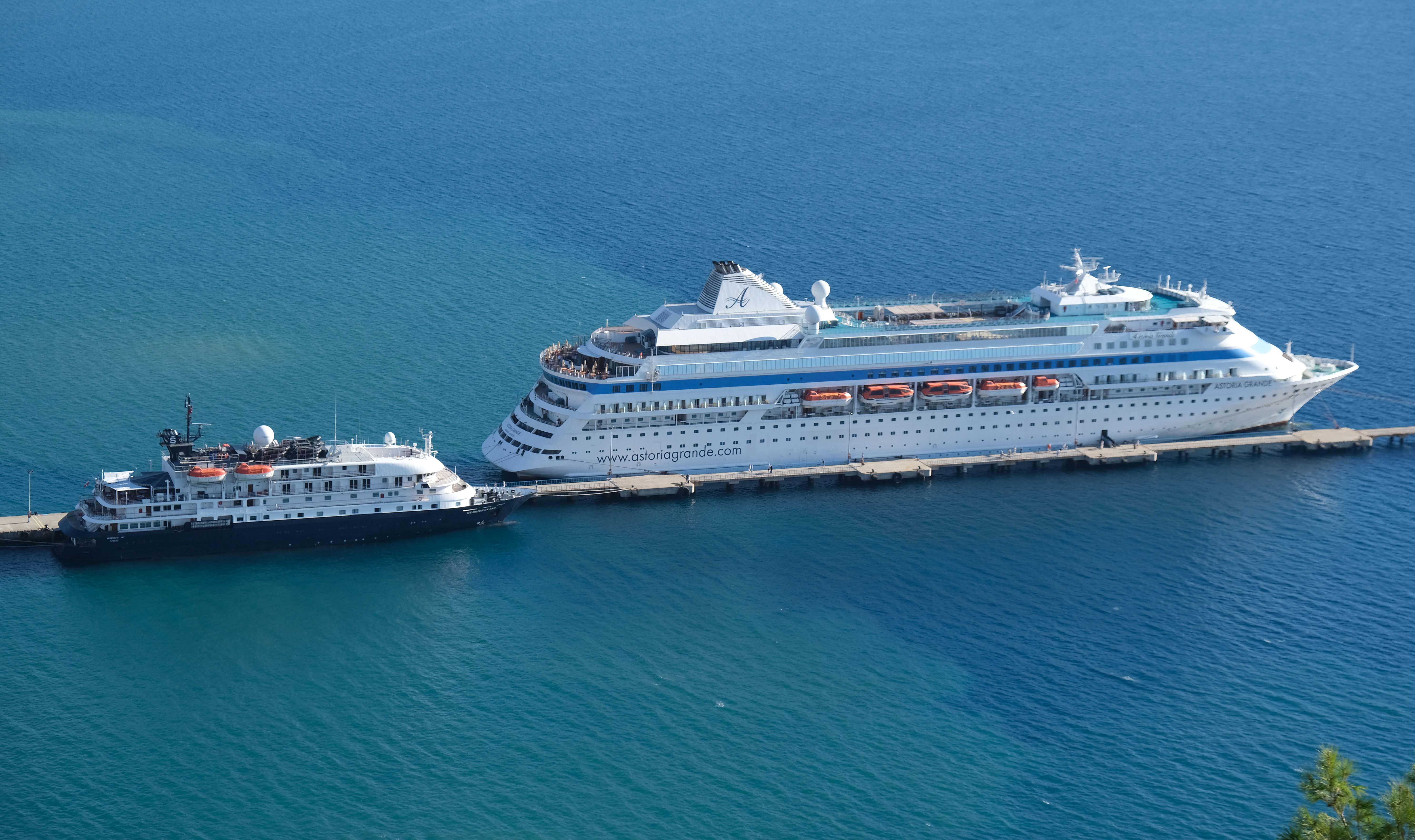 Türkiye kruvaziyer turizminde rekor kırdı.