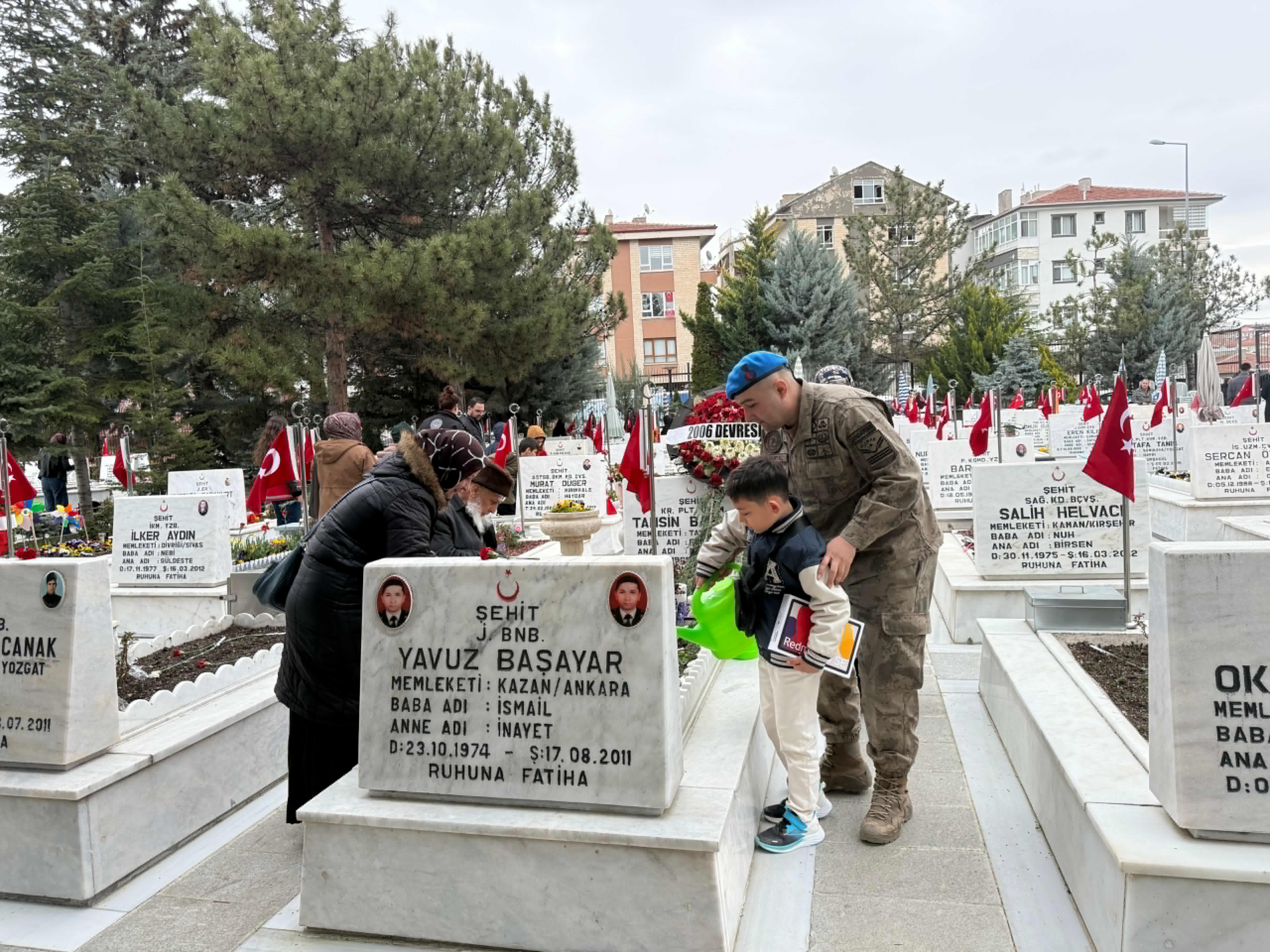 Ankara'da Ramazan Bayramı arifesinde Cebeci