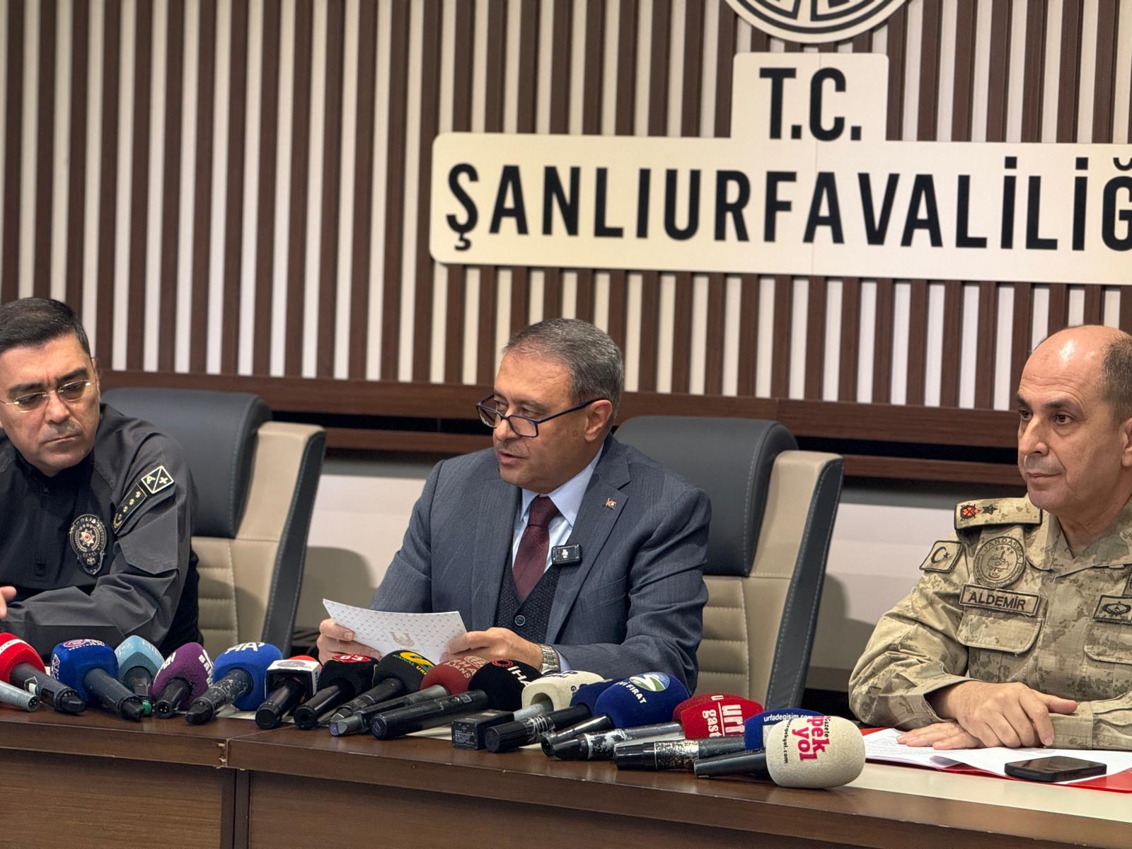 Şanlıurfa Valisi Hasan Şıldak, çocuklarını