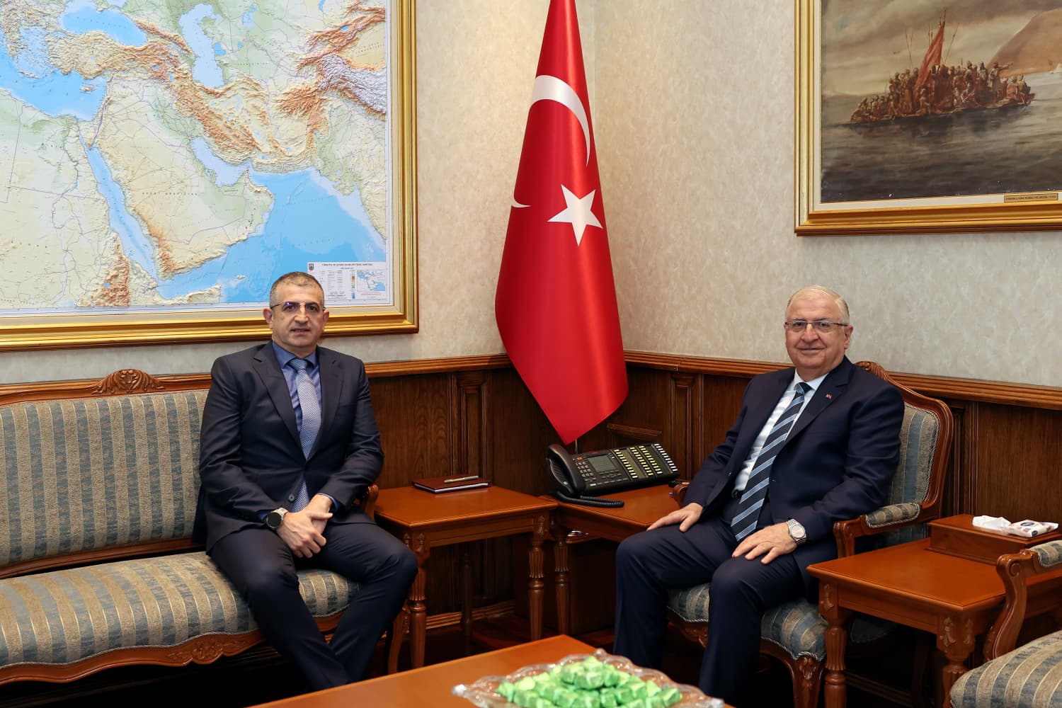 Milli Savunma Bakanı Yaşar Güler,