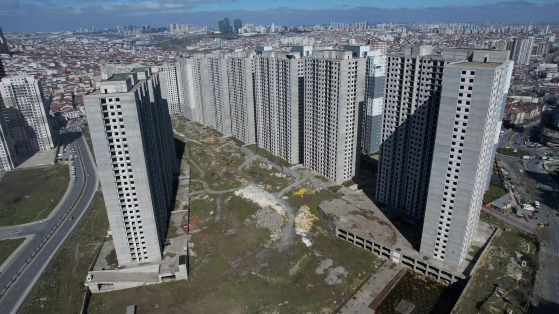 Esenyurt'taki İnnovia 4 gökdelen projesini