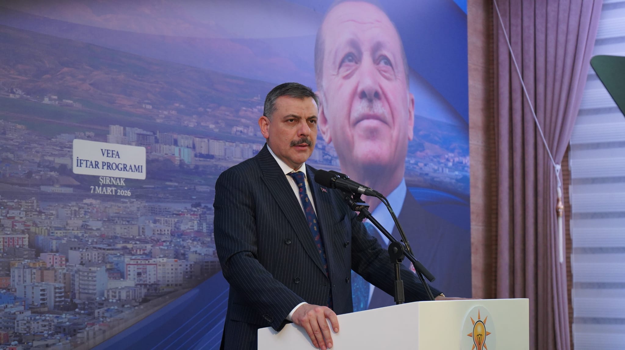 İçişleri Bakanı Mustafa Çiftçi, Şırnak'ta