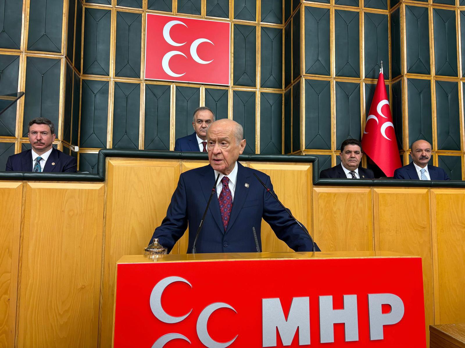 MHP Genel Başkanı Devlet Bahçeli,