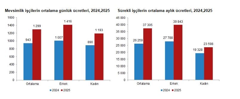 TÜİK, 2025 yılında mevsimlik tarım