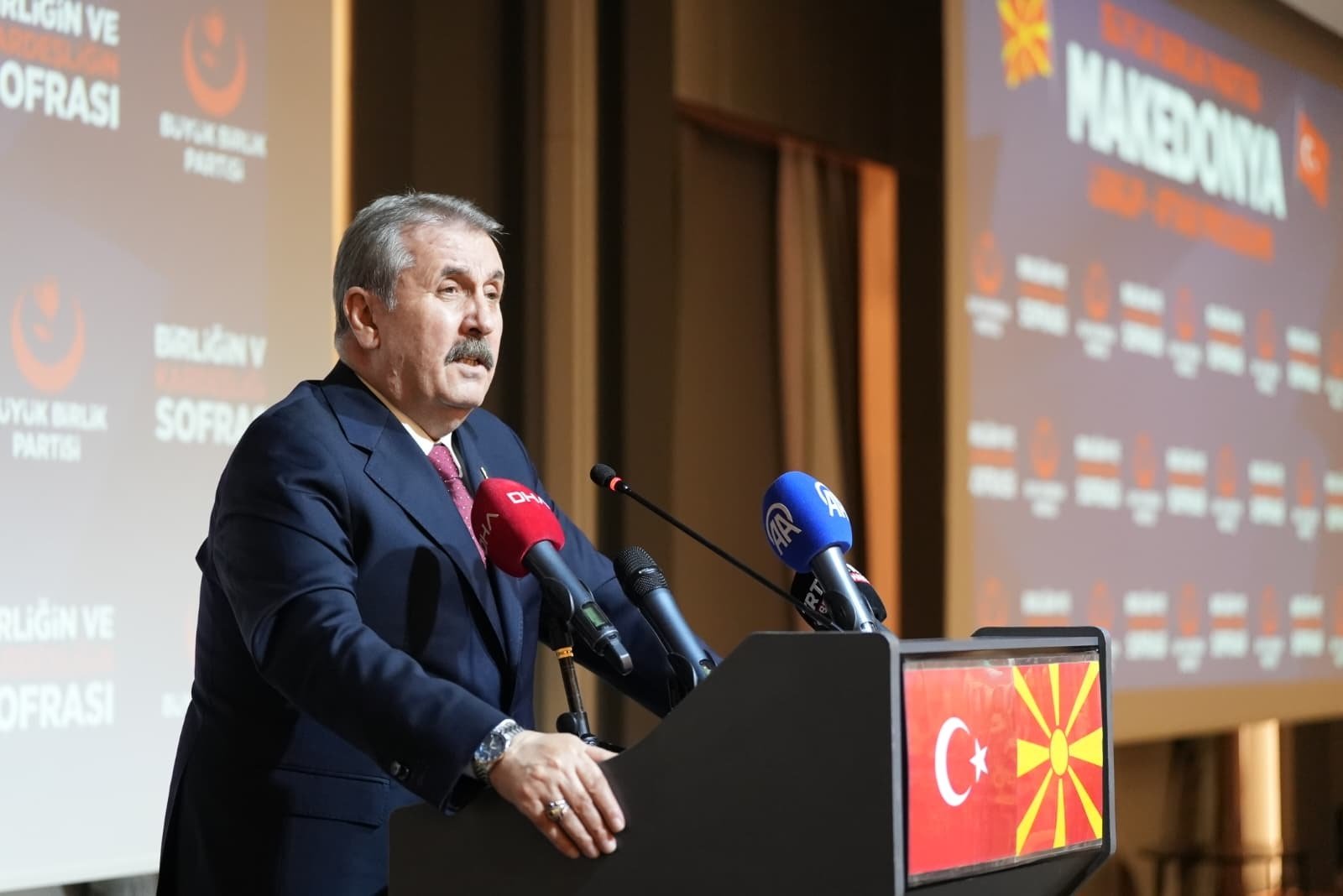 BBP Genel Başkanı Mustafa Destici,