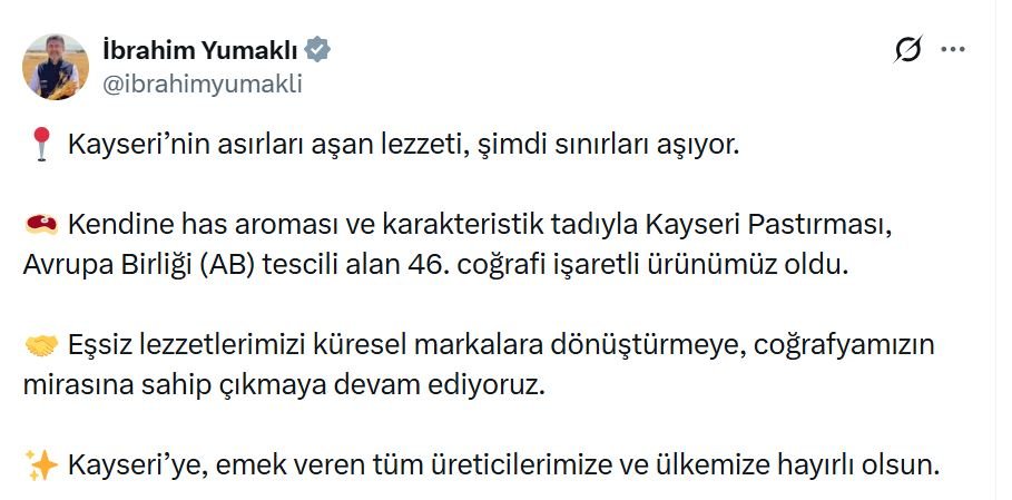 Tarım ve Orman Bakanı İbrahim