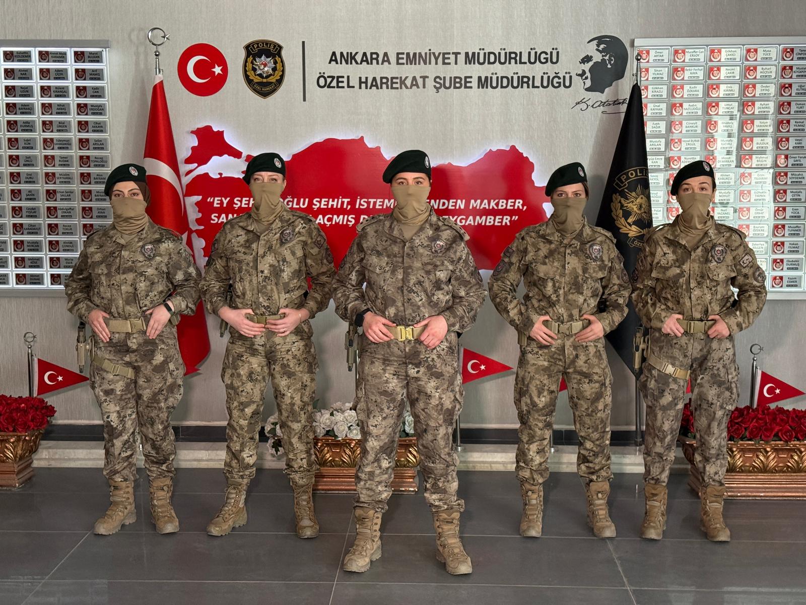 Ankara Emniyet Müdürlüğü PÖH Şubesi'ndeki