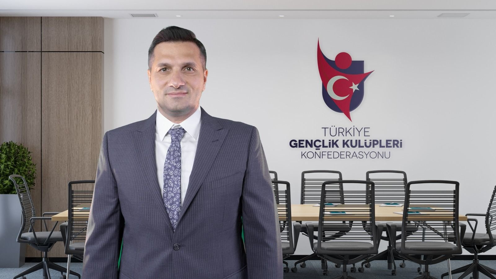GENÇKONFED Genel Başkanı Bilal Okudan,