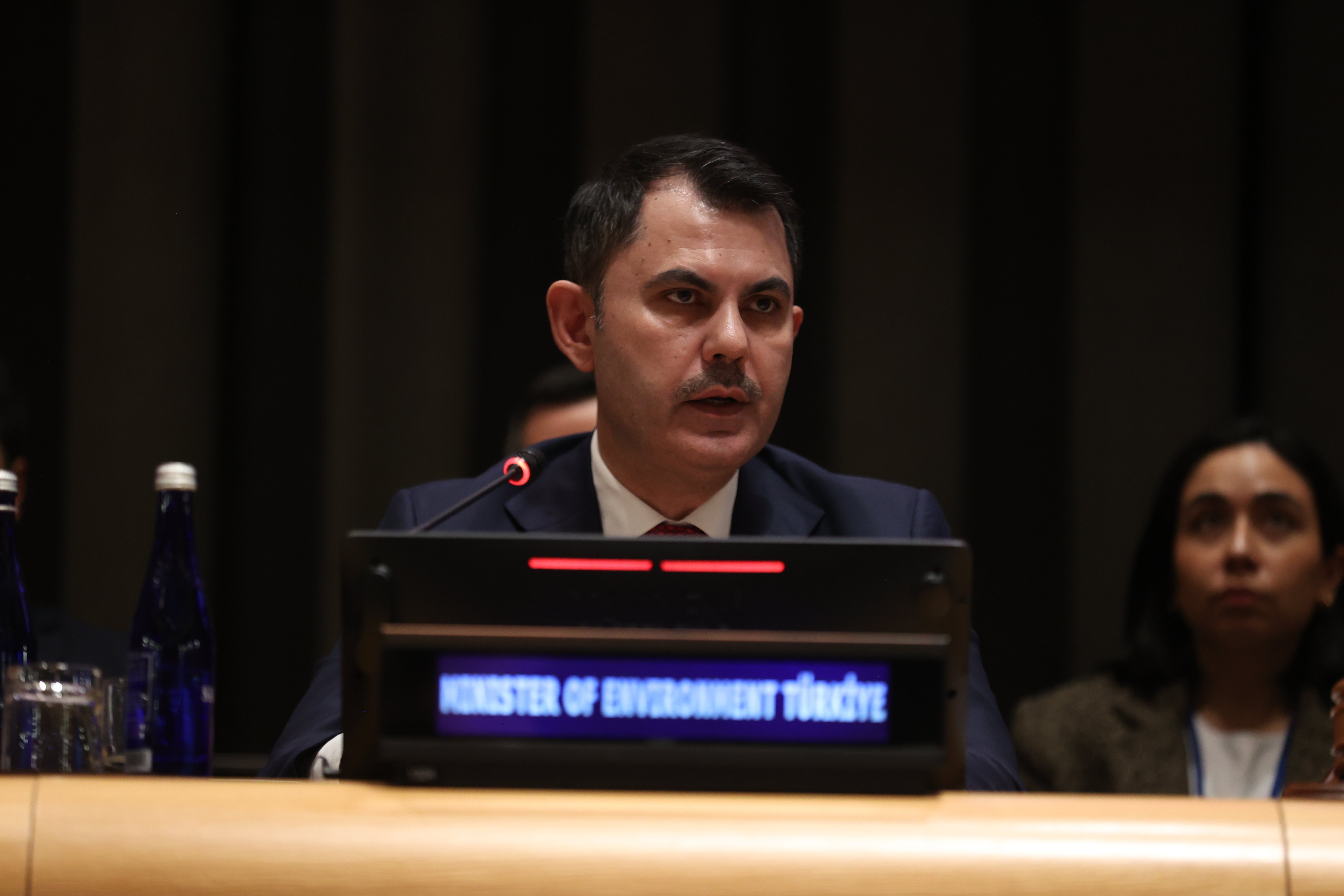 Çevre Bakanı Murat Kurum, BM'de