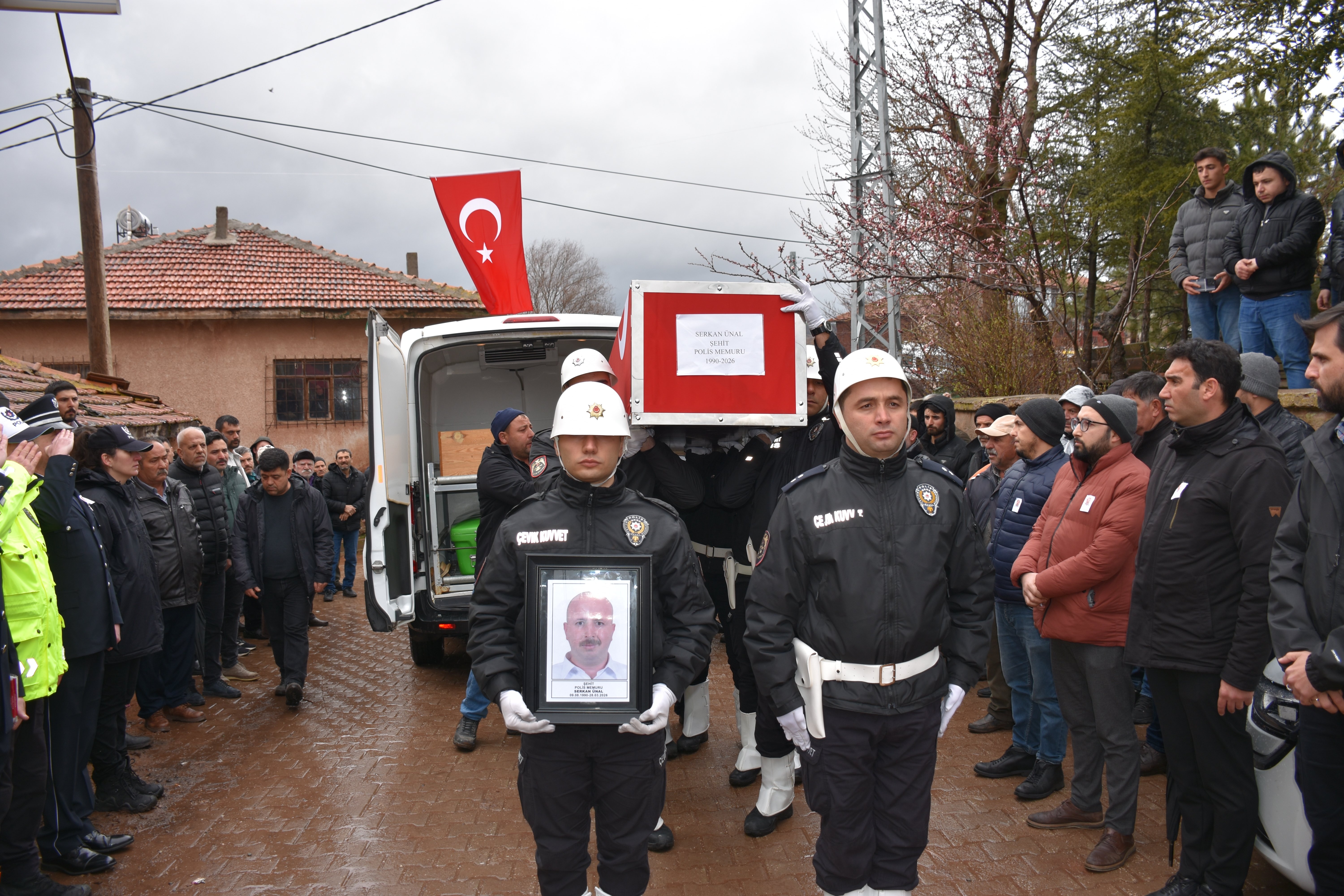 Mersin'de trafik kazasında şehit olan