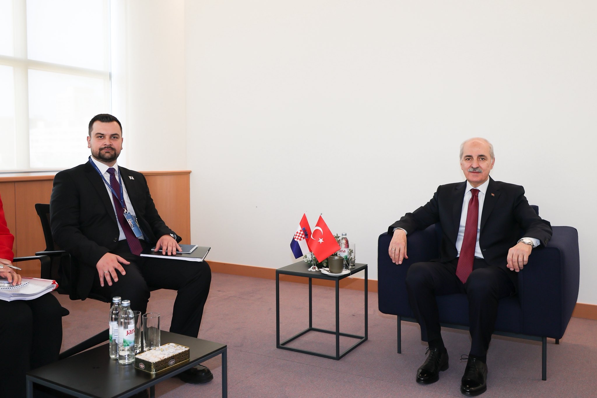 TBMM Başkanı Numan Kurtulmuş, Zagreb'de