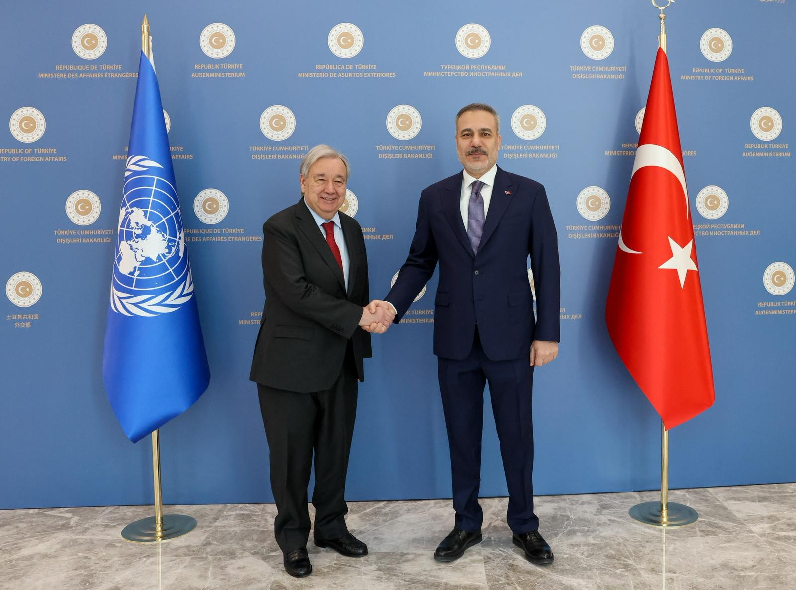 Dışişleri Bakanı Hakan Fidan, Birleşmiş