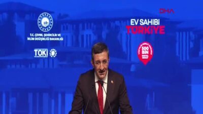 Cumhurbaşkanı Yardımcısı Cevdet Yılmaz, İzmir'deki