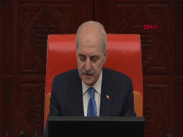 TBMM Başkanı Numan Kurtulmuş,