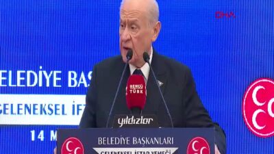 MHP Genel Başkanı Devlet Bahçeli,