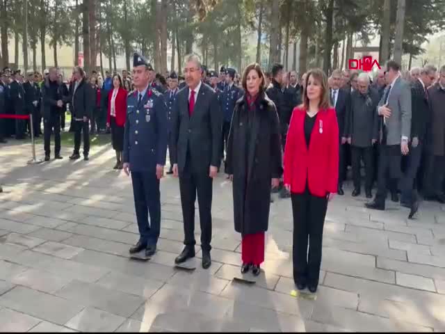 Eskişehir Hava Şehitliği'nde düzenlenen