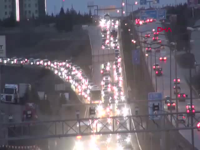 Kurban Bayramı dönüşünde Kırıkkale'de