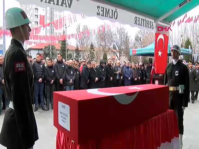 Isparta'da şehit olan Hava