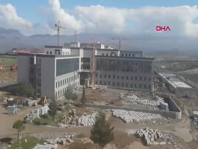 Şırnak'ta inşası süren 500