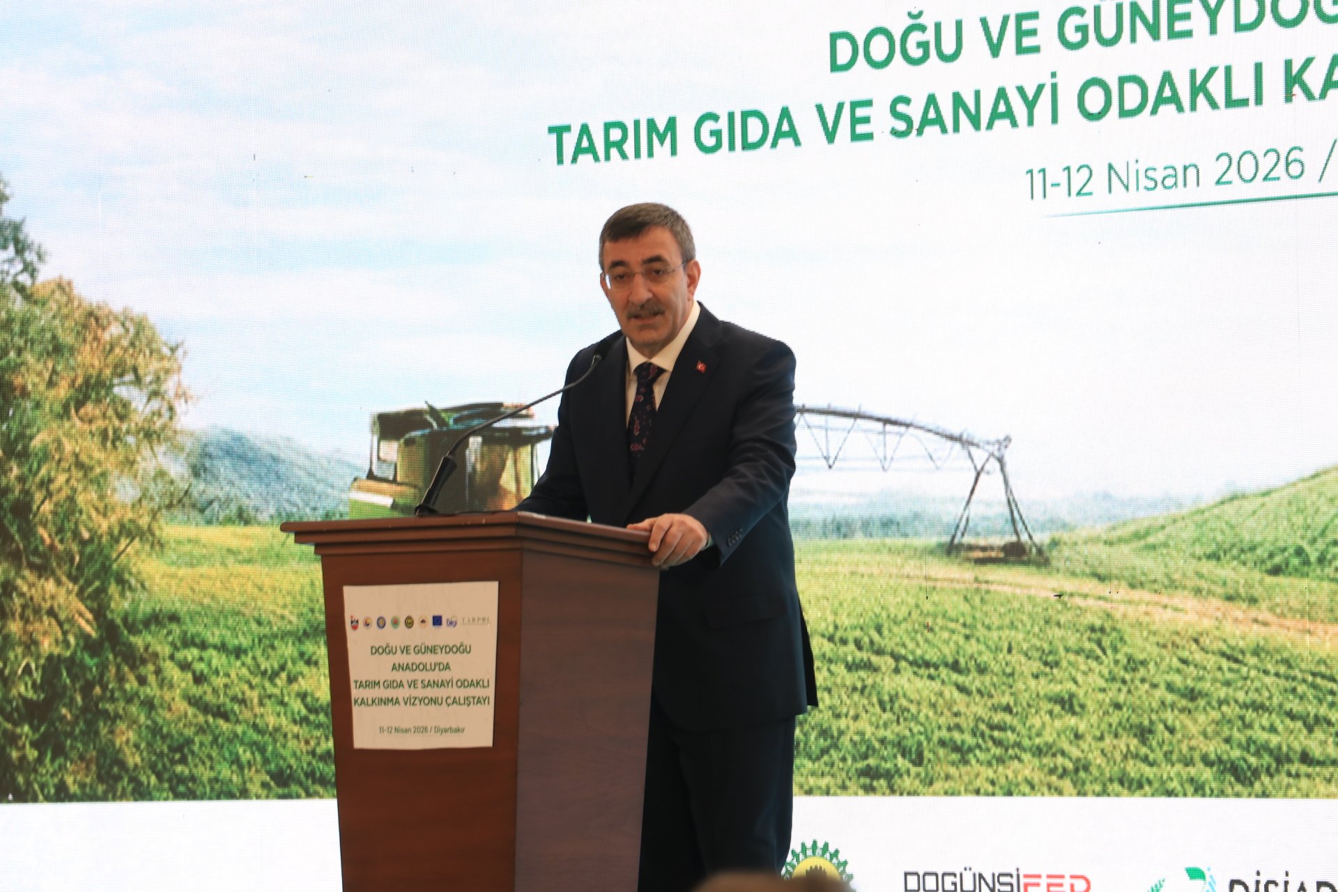 Cumhurbaşkanı Yardımcısı Cevdet Yılmaz, Diyarbakır'da