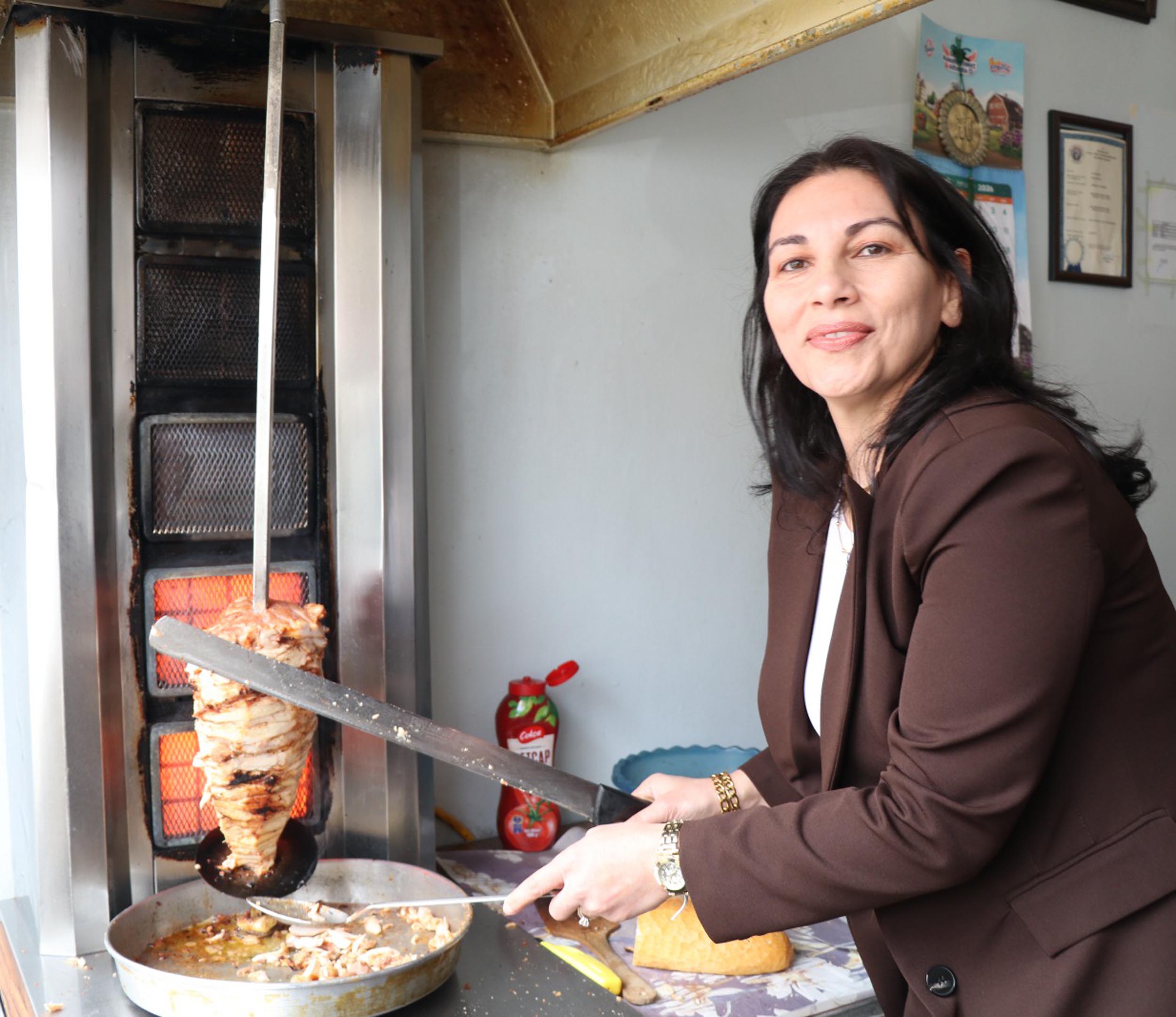 Erzurum Şenkaya'da Fatma Candaş, 'Kadın