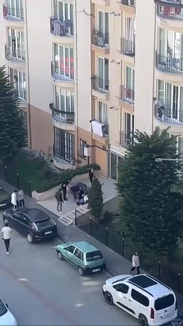 Başakşehir'de alacak meselesi nedeniyle çıkan