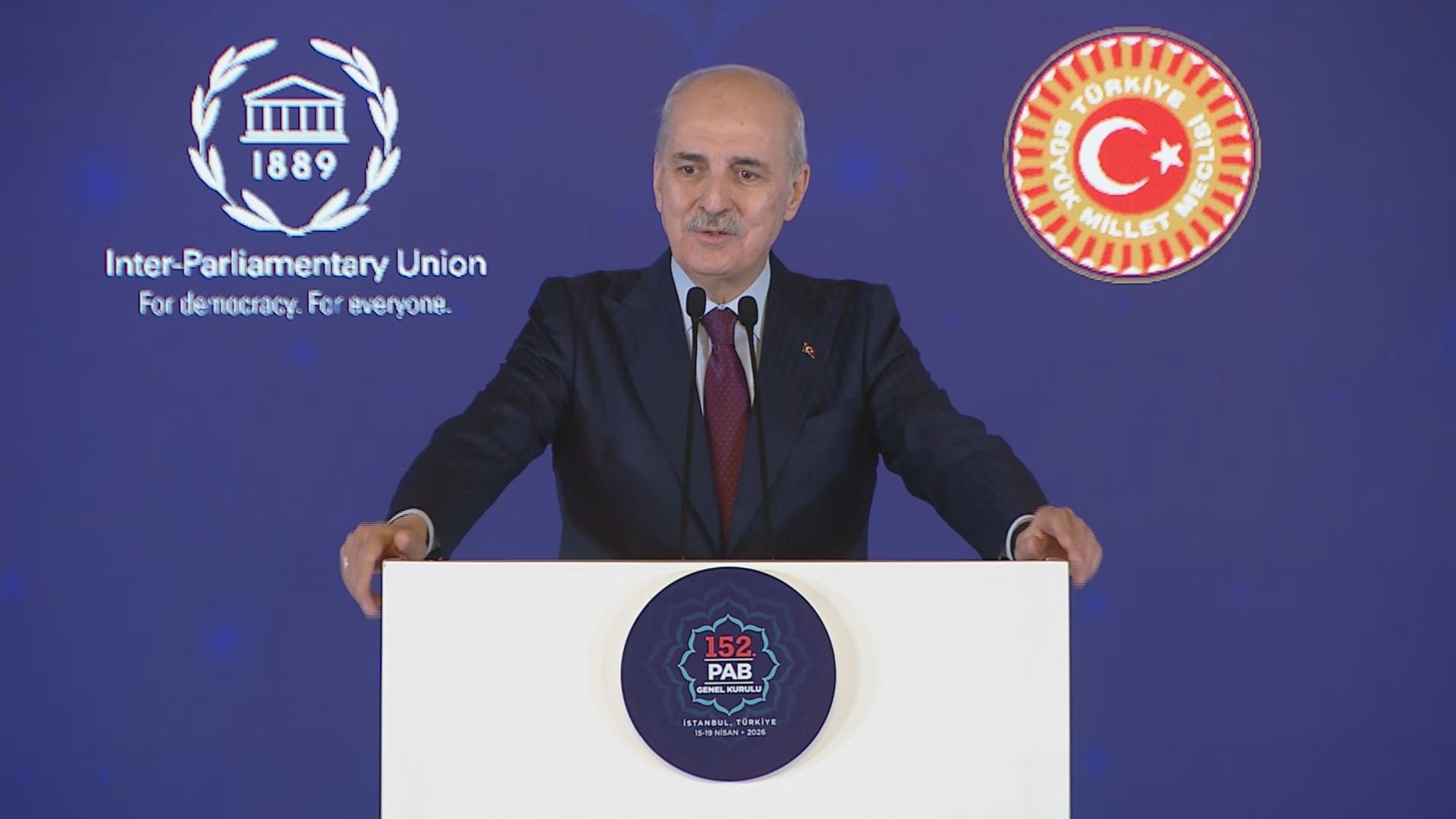 TBMM Başkanı Numan Kurtulmuş, İstanbul'daki