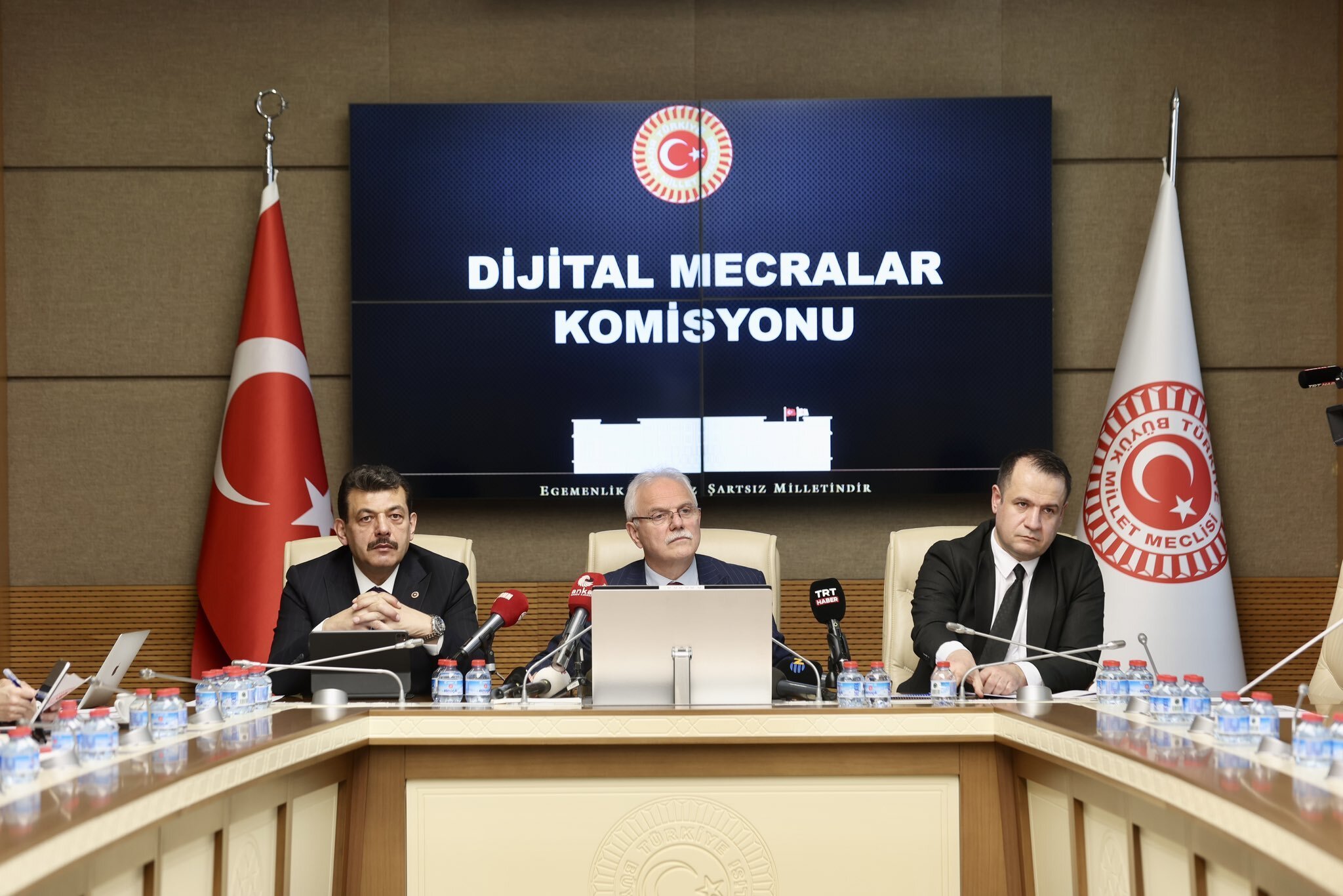 TBMM Dijital Mecralar Komisyonu'nda yapılan
