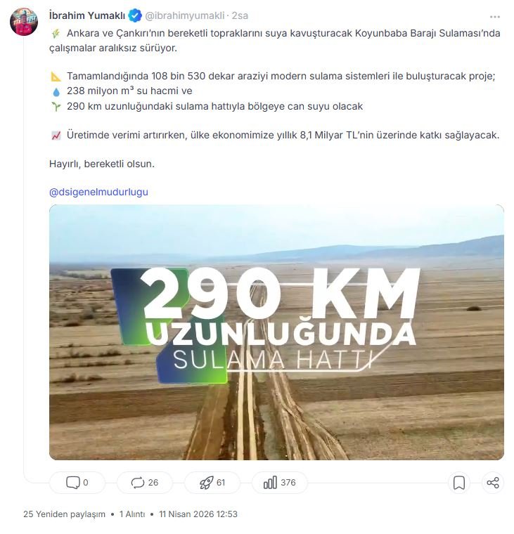 Tarım ve Orman Bakanı İbrahim