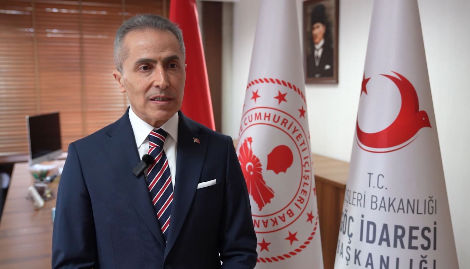 Göç İdaresi Başkanı Hüseyin Kök,