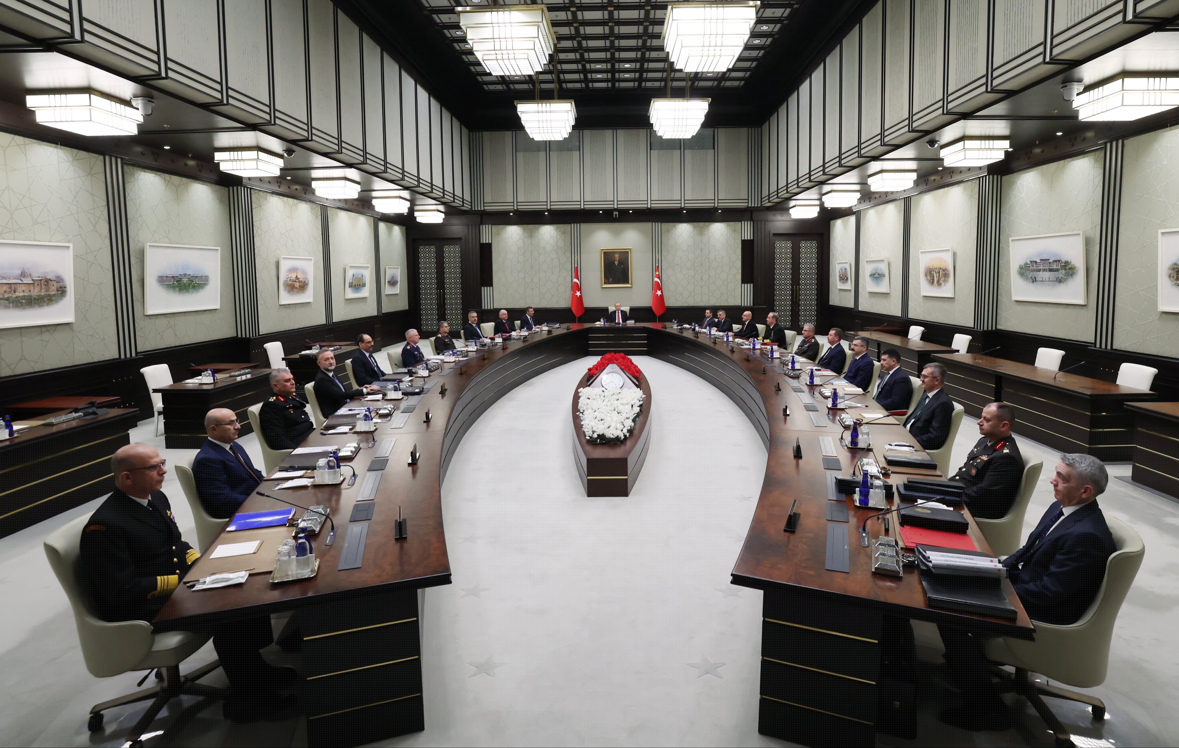 Cumhurbaşkanı Erdoğan'ın başkanlık ettiği