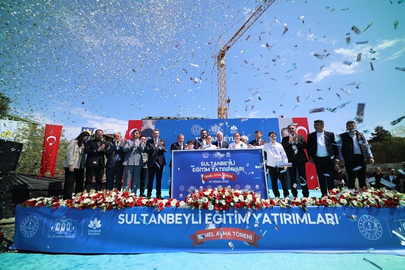 Sultanbeyli’de eğitim yatırımları kapsamında 3